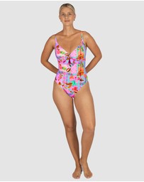 Baku Swimwear - Sardinia D-E Tie Front One Piece Swimsuit