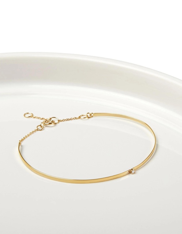 Luna Rae - Solid Gold - Horizon Bangle