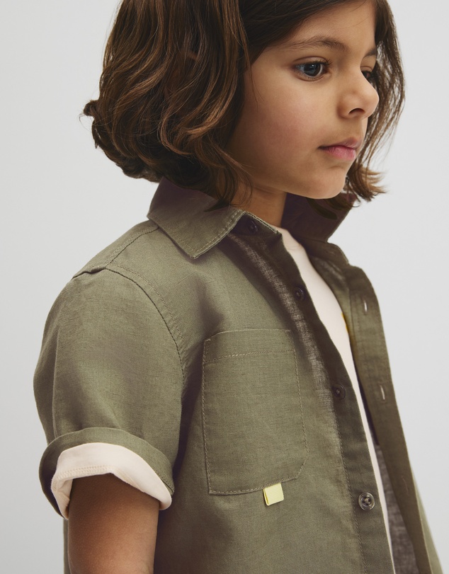 Country Road - Short Sleeve Pocket Detail Shirt