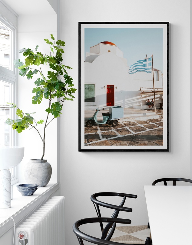 Amichi Co - Mykonos Postcard Fine Art Print