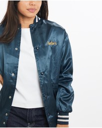 Vintage by The Real Deal - Pre Loved - Vintage 80s Wayne PAL Cheerleader Satin Bomber Jacket