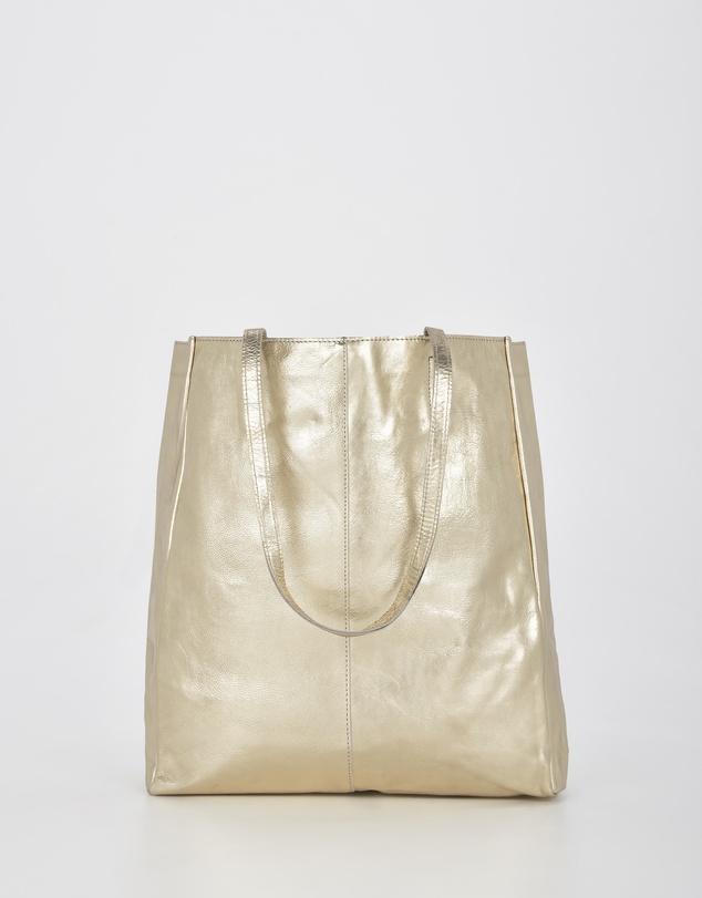 Cobb & Co - Venus Metallic Leather Tote