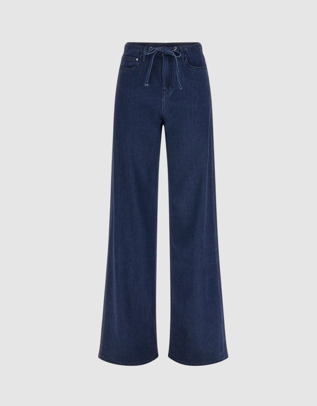 GUESS - Blossom Wide Leg Lyocell Jeans