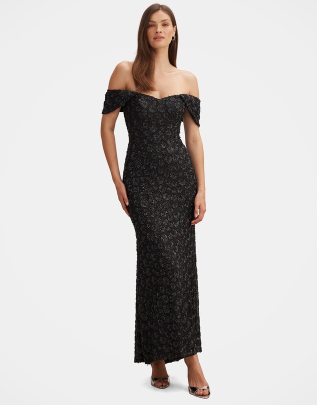 Forever New - Asher Off Shoulder Gown