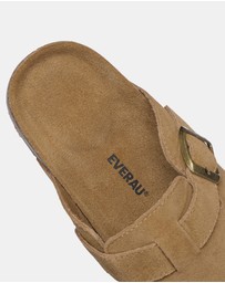 EVERAU - EverAU Ugg Mason Cow Suede Upper Loafer Oxfords Flats