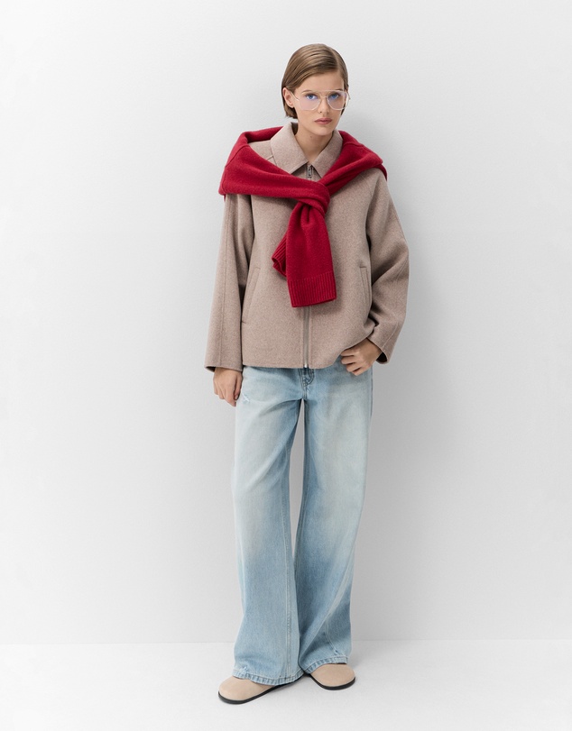 UNISON - Collared Oversized Jacket