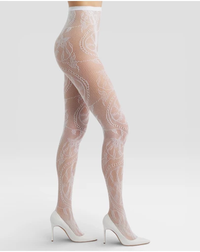 High Heel Jungle - Monet Lace Tights