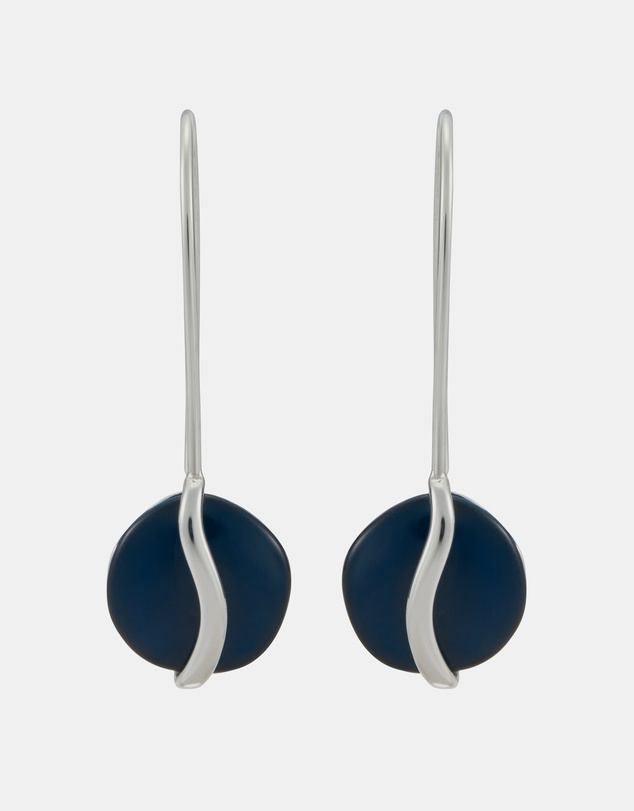 Skagen - Sofie Sea Glass Silver Tone Earring