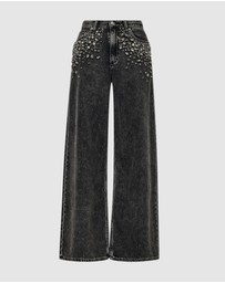 rag & bone - Featherweight Sofie Full Wide Leg Jeans