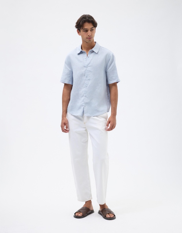 AERE - Euro Resort Linen SS Shirt