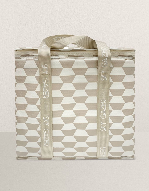 Sky Gazer - Insulated Freezer Shopping Bag - Taupe
