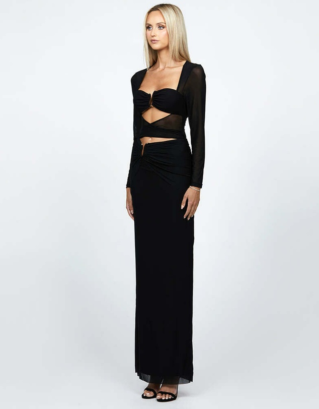 Bariano - Veil Sleeved Maxi