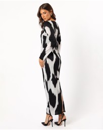 Petal & Pup - Christah Maxi Dress - Black/White