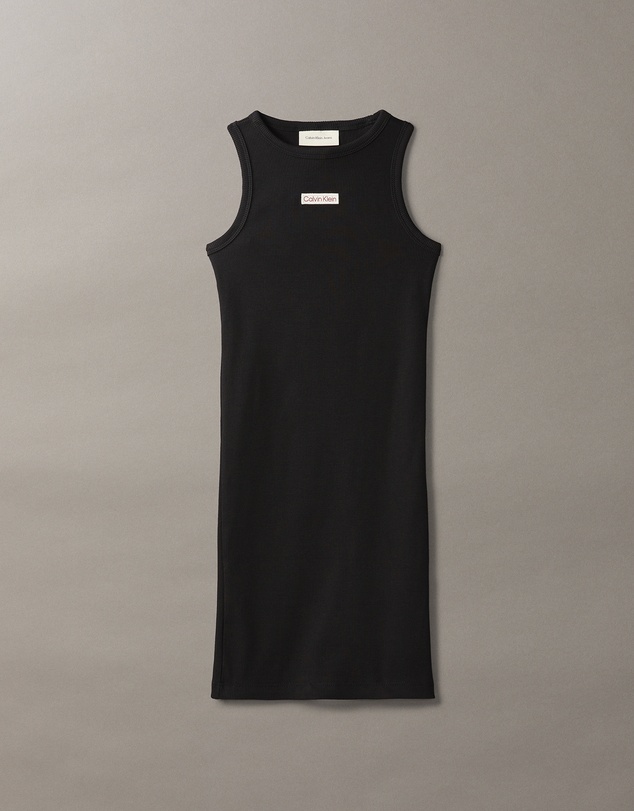 Calvin Klein Jeans - Girls Slim Ribbed Sleeveless Dress
