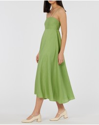 Amelius - Corinna Linen Midi Dress