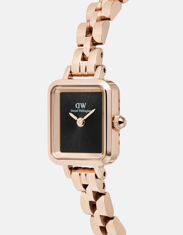 Daniel Wellington - Quadro Mini Arch 3-Link Onyx Sunray RG