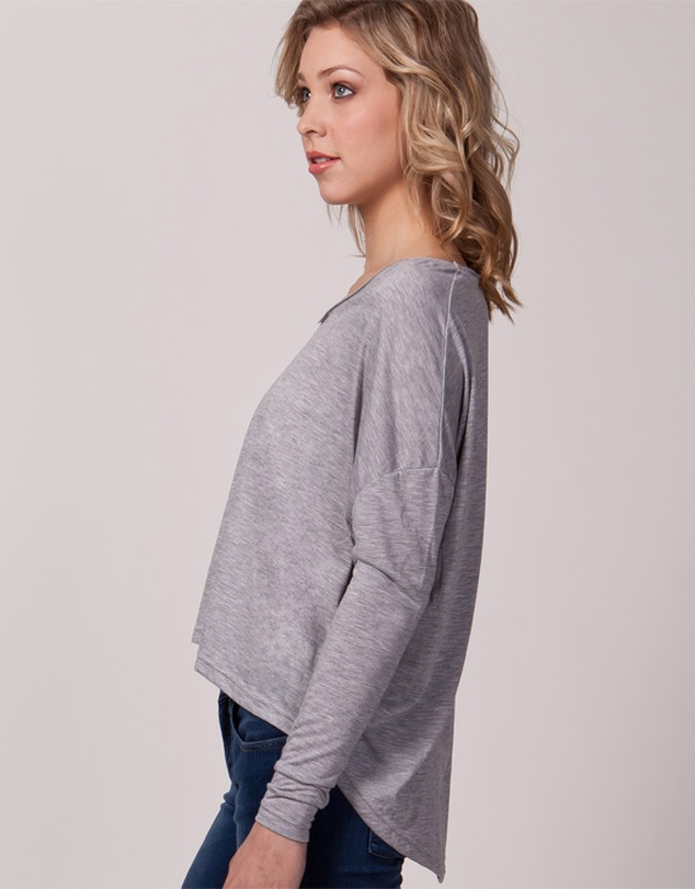 Silent Theory - Basic Oversized L/S Tee