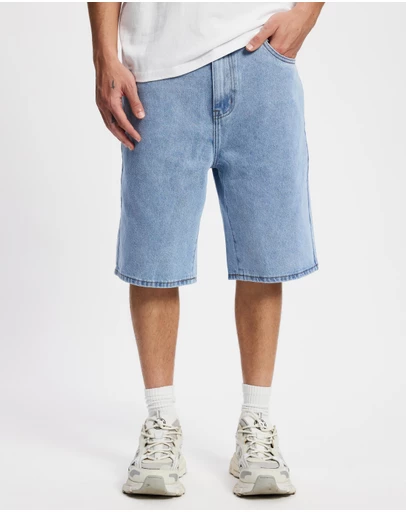 S Double - Denim Standard Shorts