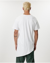 Surrounded By Ghosts - The Coltan Asymmetrical Cotton Tail T-Shirt