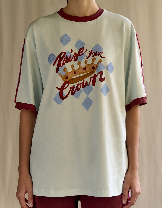 The Somewhere Co - Raise Your Crown Oversized Tee