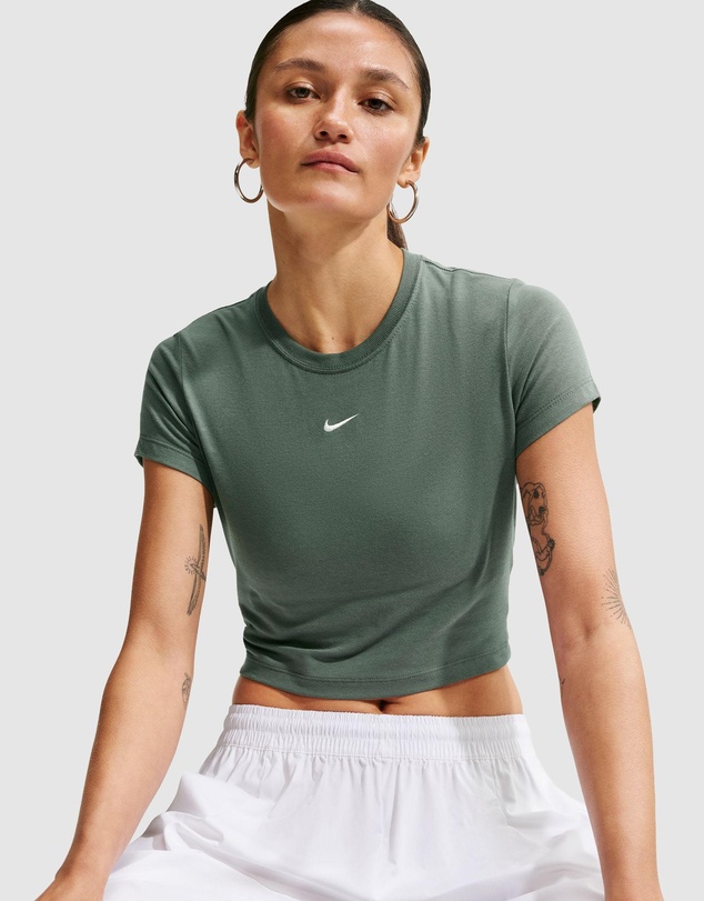 Nike - Sportswear Chill Knit Cropped T-Shirt