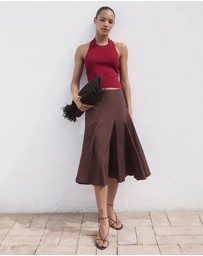 M.N.G - Knitted Top With Hoop Detail