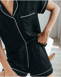 Chelsea Peers - TENCEL Modal Short Button Up Pyjama Set