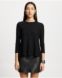 Lindsay Nicholas New York - Disco Glitter Top