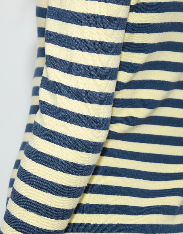 Dazie - Zadie Striped Knit Long Sleeve Cardigan