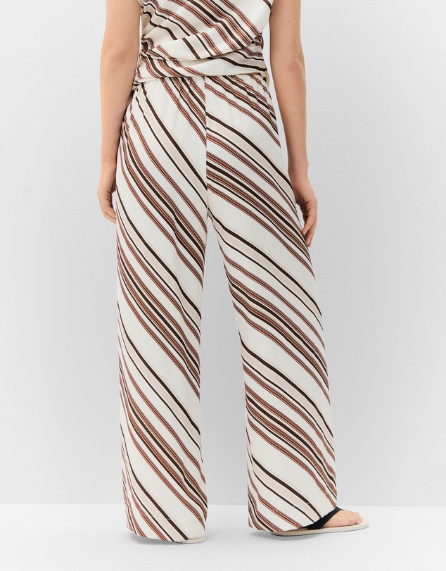 UNISON - Stripe Pull On Pant