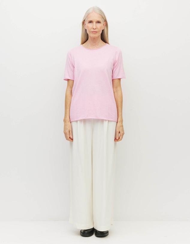 JH Lounge - JHL Crew T (Fine Cotton Cashmere) Candy Marle