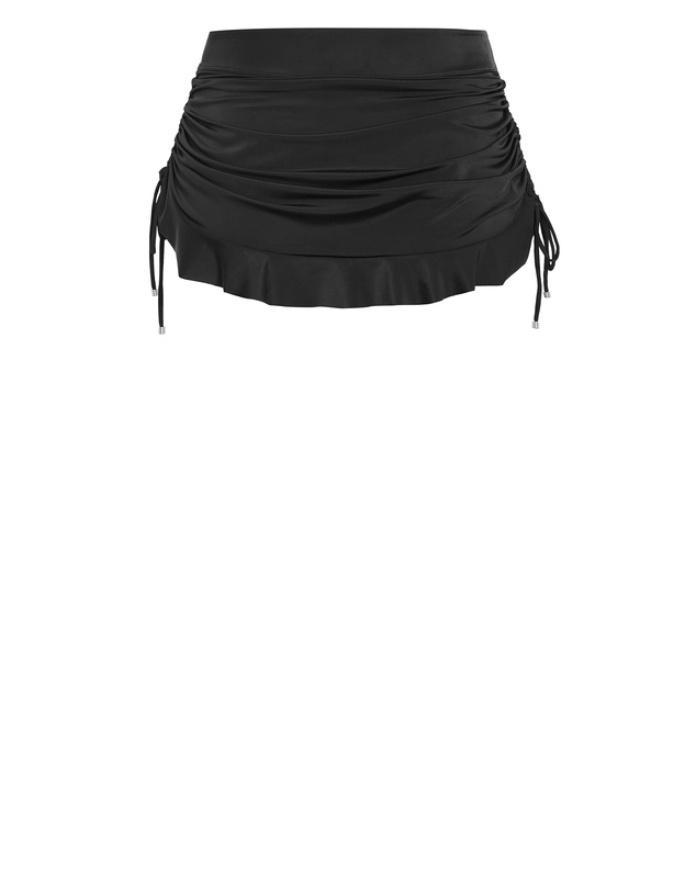 City Chic - Andros Bikini Skirt - Black