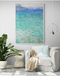 Inka Arthouse - Lake Attersee by Gustav Klimt Art Print