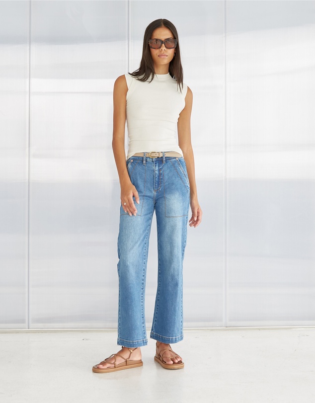DRICOPER DENIM - Cody Kick Flare Rodeo Trousers