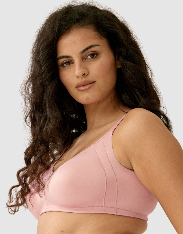 Naturana - Side Smoothing Wirefree Minimiser Bra