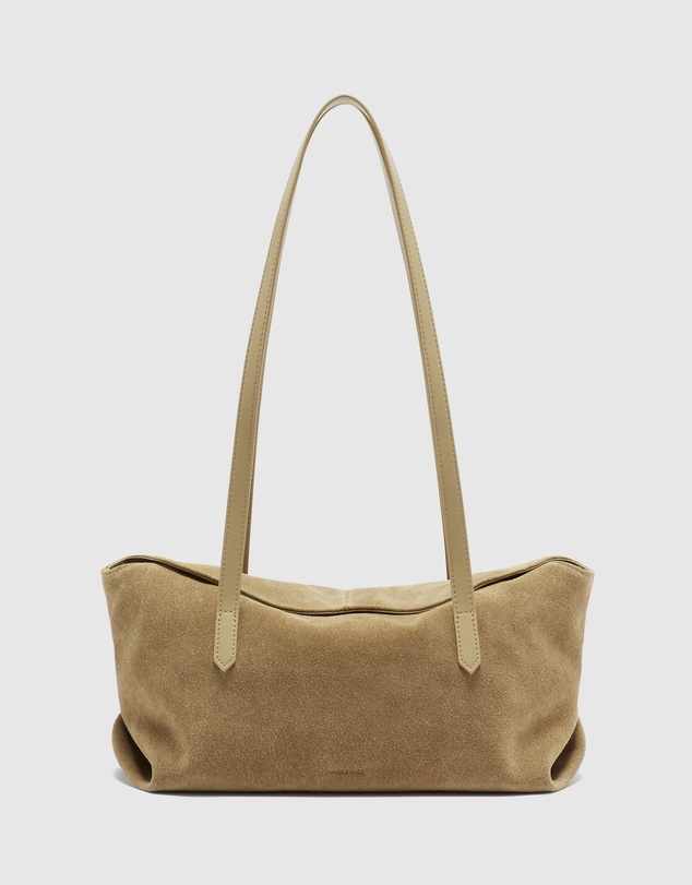 Nakedvice - The Poppy Blonde Suede Bag