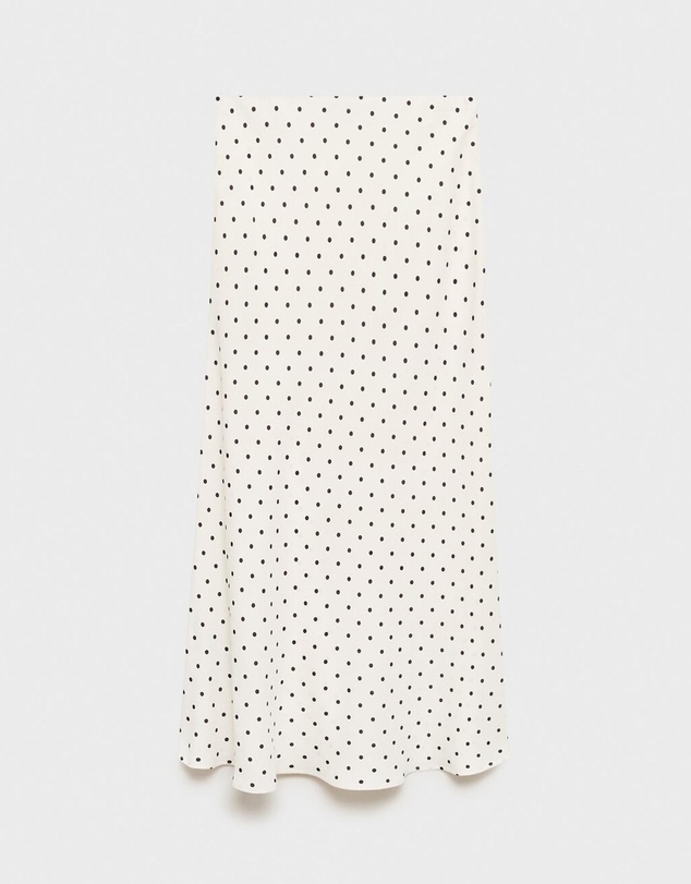 M.N.G - Long Polka Dot Skirt