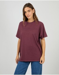 All About Eve - Aae Timeless Tee Wine