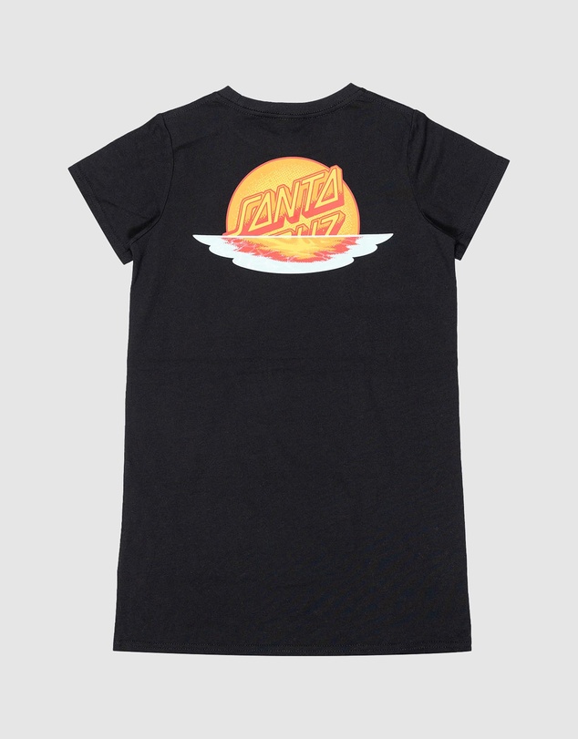 Santa Cruz - Sunrise Dot Tee Dress - Teens