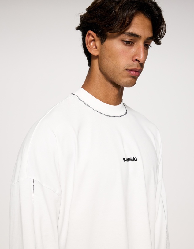 Bonsai - Box Logo Longsleeve Tee Oversize Fit