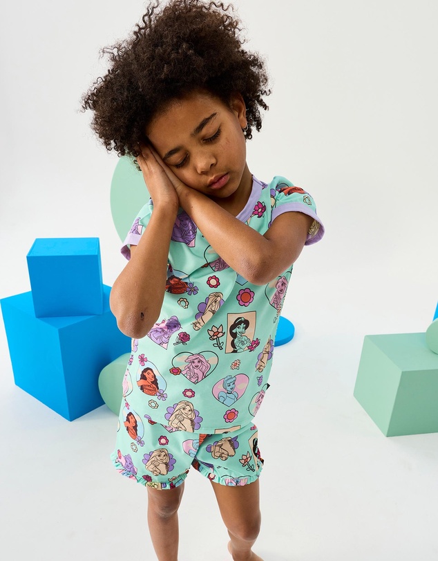 Rock Your Kid - Disney Princess Bow Short Pyjama Set - ICONIC EXCLUSIVE - Kids-Teens