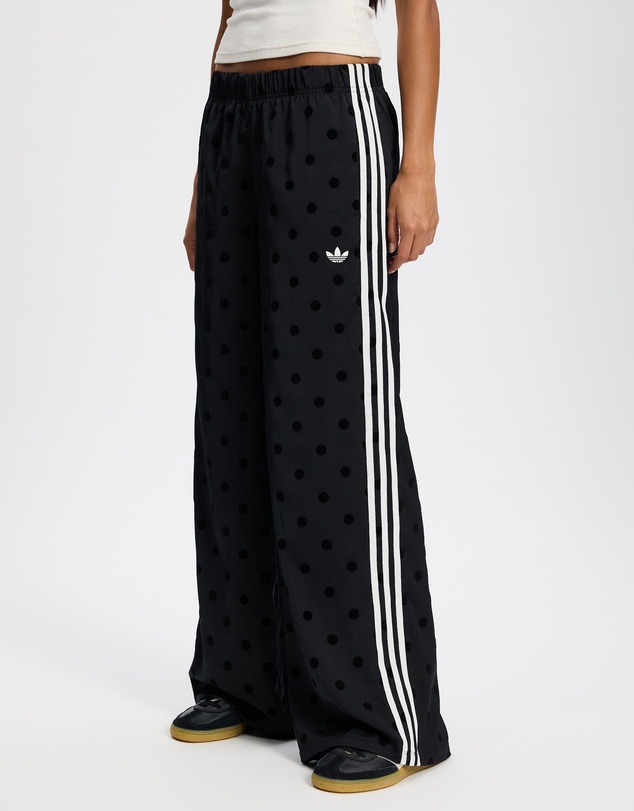 adidas Originals - Satin Polka Dots Wide Leg Pants