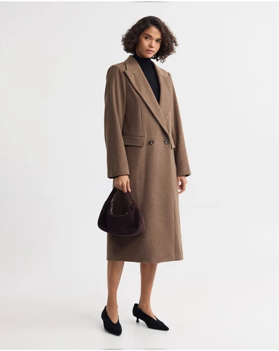 Oxford - Saskia Double Breasted Wool Rich Coat