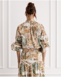 Heaven Australia - Mosaic Lucile Blouse