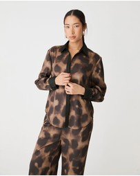 Forcast - Savanna Printed Satin Shirt