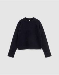 ARKET - Folded Sleeve Wool Jumper