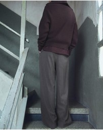 M.N.G - Pleated Wide Leg Trousers