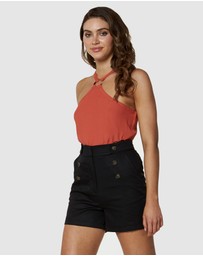 Amelius - Amuse Halter Neck Top