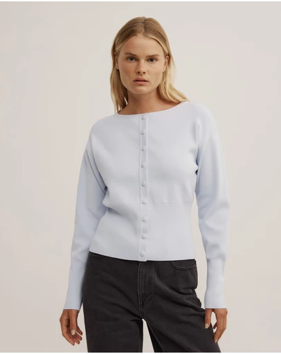 Witchery - High Rib Knit Cardigan