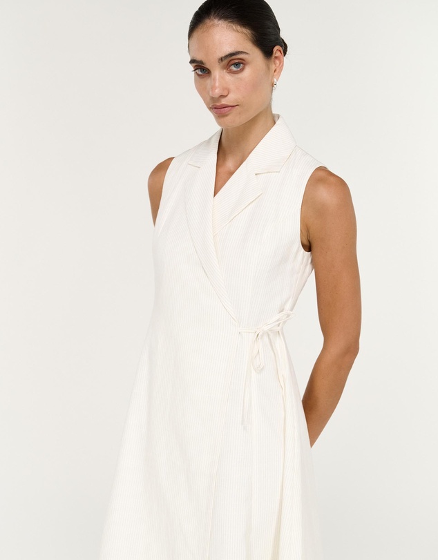 Staple the Label - Savina Wrap Midi Dress